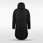 Parka longue à capuche