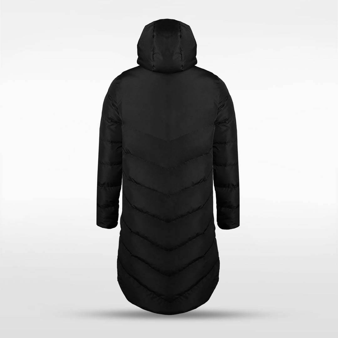 Parka longue à capuche