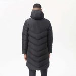Parka longue à capuche